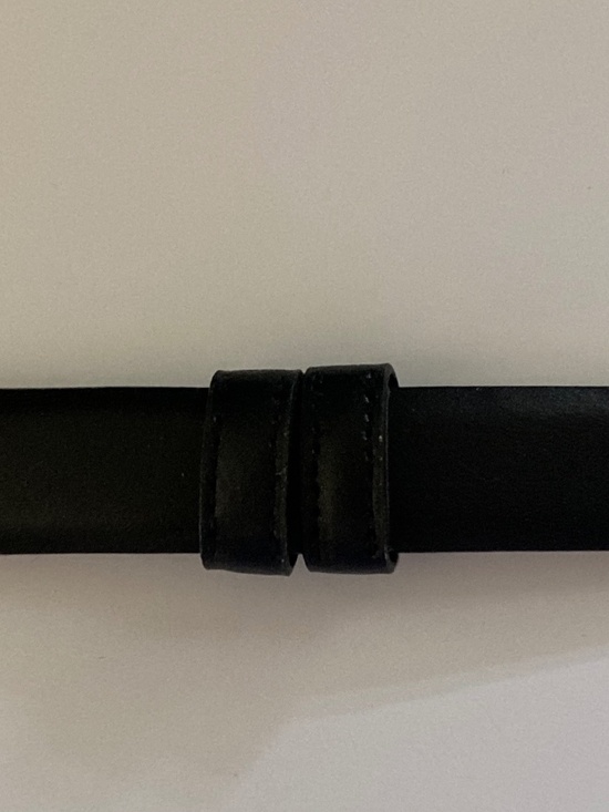 Jessica Simpson Women\'s Black Genuine Leather Belt/Silver Tone Buckle/L/XL/NEW! main image 6